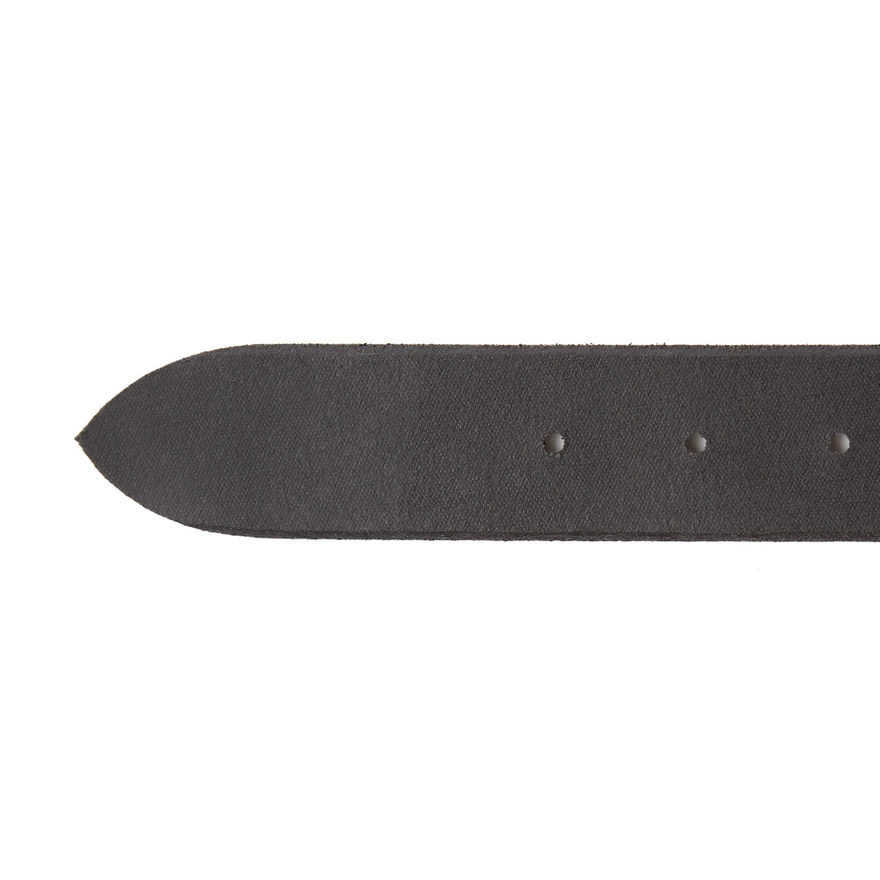 에스라아서 No.3 호윈 크롬악셀 가죽 벨트 (35mm) - 블랙