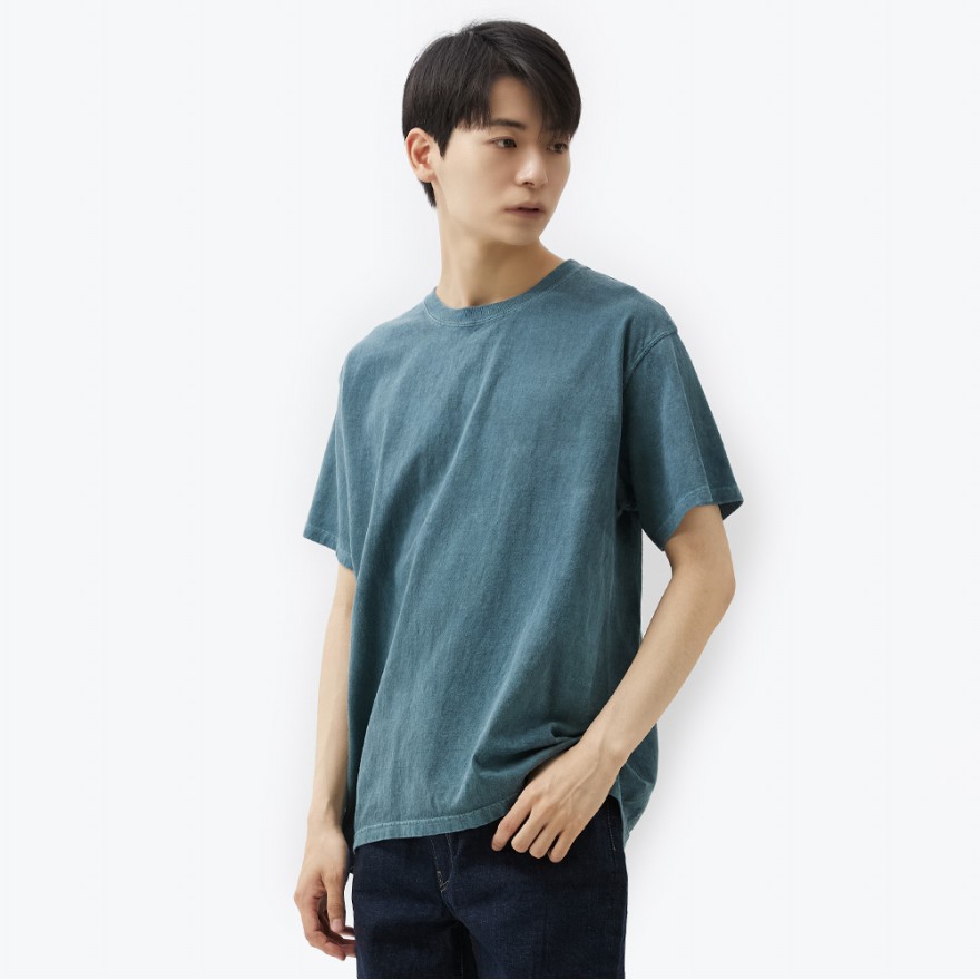굿온 5.5oz 반팔 티셔츠 - 피그먼트 슬레이트