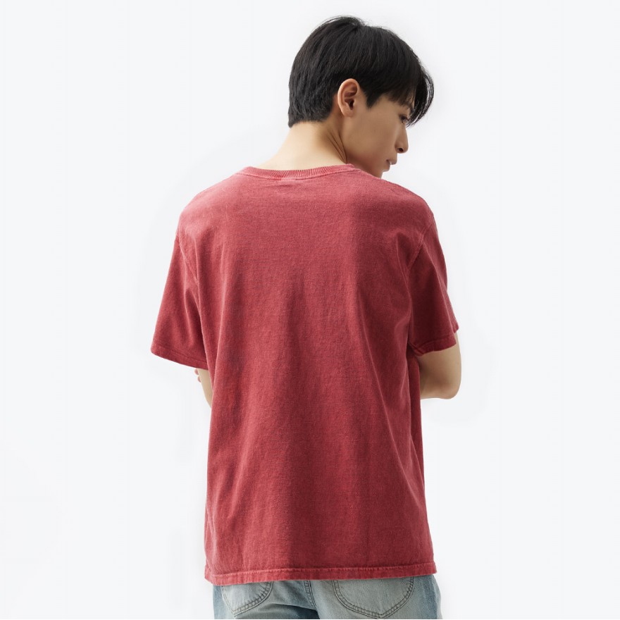 굿온 5.5oz 반팔 티셔츠 - 피그먼트 레드