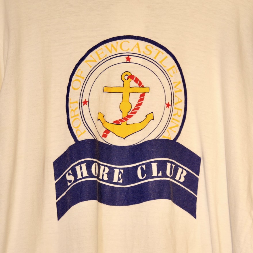 빈티지,[빈티지] 쇼어 클럽 자수 티셔츠 (100 / 2206-A-M78)