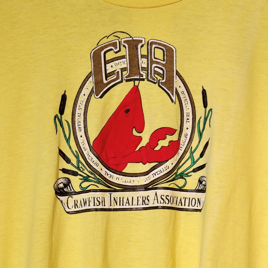 빈티지,[빈티지] 크로우 피쉬 옐로우 티셔츠 (100 / 2206-A-M40)